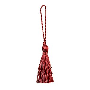 Tassel Borgandy 8cm c/ 10 unidades F208961