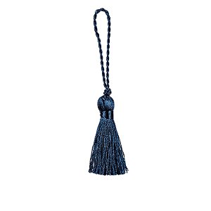 Tassel Azul Marinho 6cm c/10unidades F208966