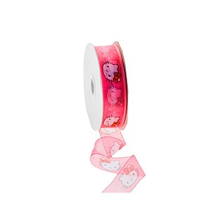 Fita organza estampa hello kitty A204452