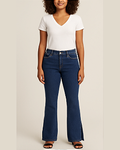 Calça jeans flare