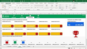 Planilha de Cotação de Preços para Autopeças em Excel 6.0