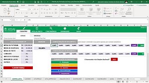 Planilha de Formação de Preços de Produtos para Revenda em Excel 6.0