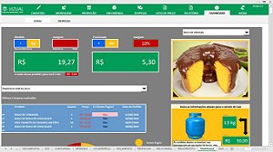 Planilha de formação de preço para Padarias, Doceiras e Confeiteiras em Excel 6.0