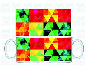 Caneca desenho abstrato
