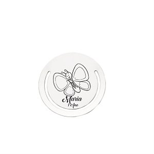 Marcadores de paginas inox personalizados a laser Minimo 50 unidades