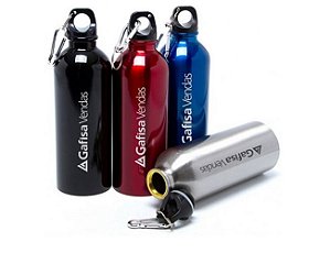 50 Squeeze mosquetão personalizado