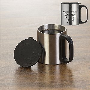 50 Caneca de inox 180 ml 7392