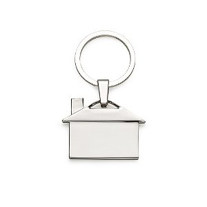 50 Chaveiros Metal casinha personalizados 12209