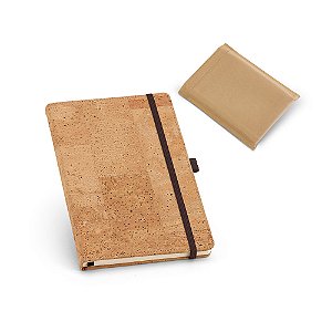 100 Caderno A6 de capa dura em cortiça, com páginas lisas 93731