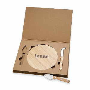 10 Kits Queijo 3 Peças personalizados 08222