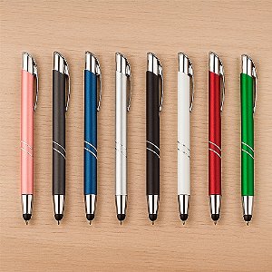 100 Canetas Metal Touch personalizadas 8159T