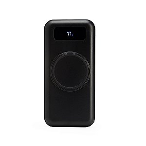 Power Bank 10.000mAh com Carregamento via Indução ou via Cabo 6052