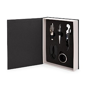 30 Kits Vinho 5 Peças personalizados