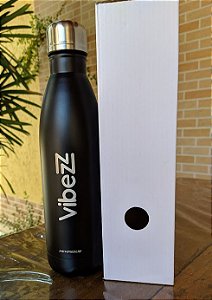 10 Garrafa 750ml em inox com tampa rosque Avel e pintura fosca