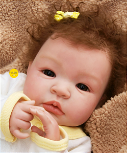 Boneca Bebê Reborn Menina Shyann 43 Cm Olhos Abertos Bebê Realista Linda E Perfeito Com Chupeta