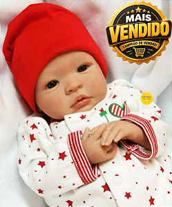 Bebê Reborn Menino Shyann 43 Cm Olhos Abertos Parede Verdade Super Promoção De Natal