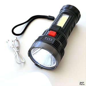 Lanterna LED USB Recarregável  LT8506