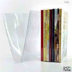 Capa de PVC Cristal para Livro do Pioneiro