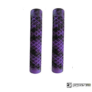 MANOPLA GIOS WAFFLE ROXO COM PRETO 150MM TIPO VANS