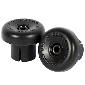BAR ENDS ODYSSEY BMX PRETO PAR