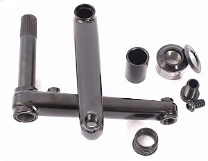 PEDIVELA GTA 48 ESTRIAS STREET PRETO RHD E LHD EIXO 22MM COM ROLAMENTO