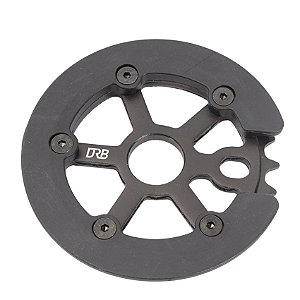 COROA DRB BIKES FULL NYLON 25 DENTES COM PROTETOR PRETO