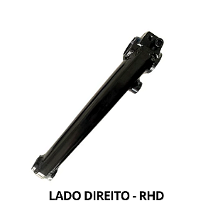 BRAÇO PEDIVELA 8 ESTRIAS 170MM STREET PRETO RHD EIXO 19MM