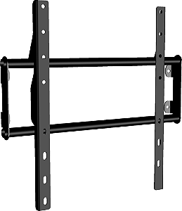 Suporte Weisserhase De Parede Ou Painel Fixo Para Tv 26 29 32 39 40 43 48 49 55 60 65 Pol Preto