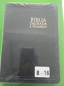 B-16 BIBLIA C/  HINARIO  MEDIA  CP RECOURO IND.