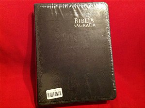 B-3 BÍBLIA MÉDIA C/IND.DOUR.COURO