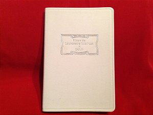 HC-103B HINÁRIO DE CANTO GRANDE CAPA BRANCA