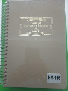 HM-116 HINARIO DE MUSICA MEDIO - FA