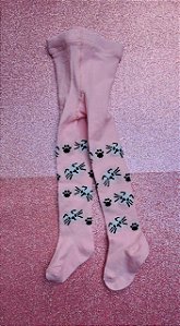 Meia Calça Rosa Bebê