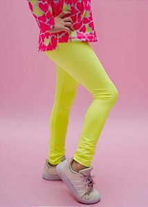 Legging Infantil Verde Neon