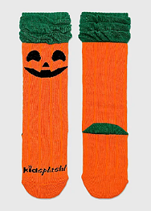 Par de Meias Halloween Pumpkin