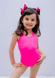 Maio Infantil Pink Neon
