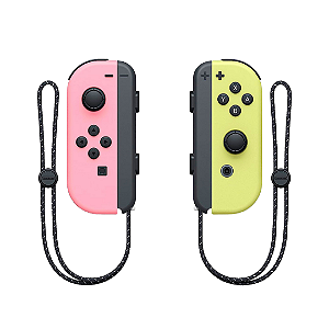 Controle Joy-Con Nintendo Switch Rosa e Amarelo