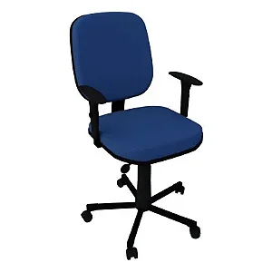 Cadeira Diretor Giratória com Braços Reguláveis – Conforto, Ergonomia e Mobilidade