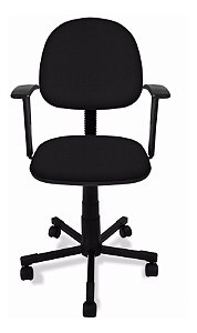 Cadeira Executiva Giratória com Braço Regulável – Conforto e Ergonomia