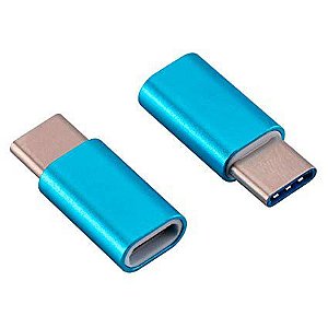 Adaptador Usb Tipo C Para Micro Usb P/Mi A1 S8 S9 Zenfone Azul