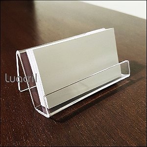 Kit 5 Peças -  Porta Cartão de Visitas em Acrílico
