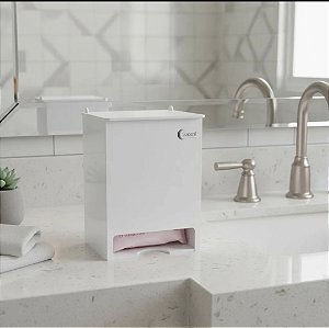 Porta Absorvente em Acrílico Branco