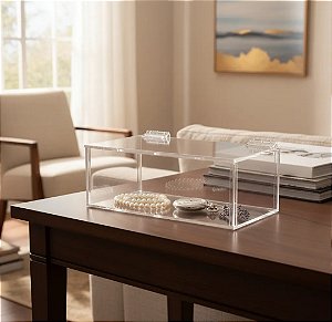 Caixa com Tampa em Acrílico