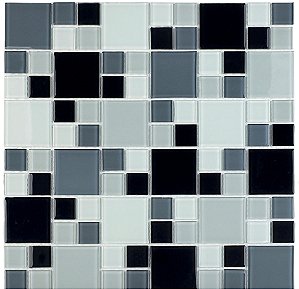 Pastilha K2412 30x30cm Glass Mosaic