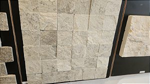 Pastilha de Pedras Naturais - Stone - PN01 - Ipanema - Glass Mosaic