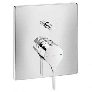 Acabamento para monocomando de banheira e ducha Insignia Cromado - A5A0B3AC0C - Roca