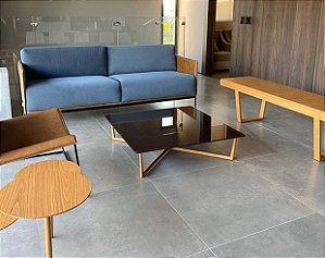 200038 - Porcelanato Manhattan Grey - 120x120 AC - Stato Dell Arte