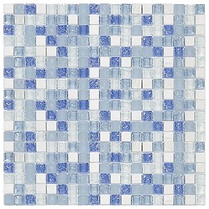 Pastilha Glass Stone - GS300 - 31x31cm - Glass Mosaic