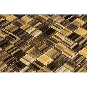 Pastilha de Vidro Cerejeira - WL20 - Placa 30x30