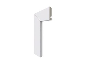 Guarnição 473 branca de poliestireno com 50mm de altura Santa Luzia - Cód.: 20398 - 473 GN/BR